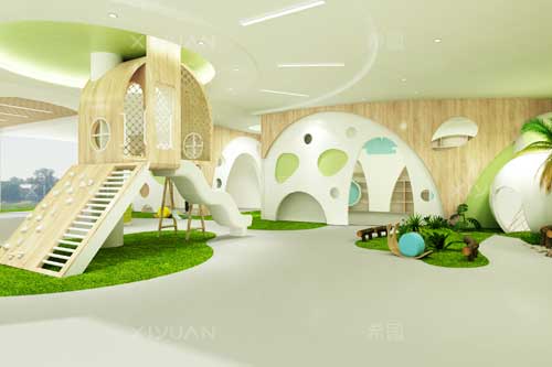 幼兒園室內(nèi)設計如何呈現(xiàn)出“自然”風情