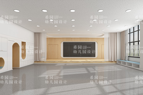 幼兒園多功能廳布局設(shè)計如何激發(fā)孩子的主動性
